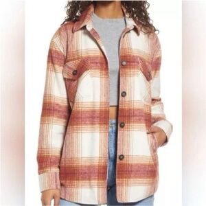 Thread & Supply oversized plaid shacket